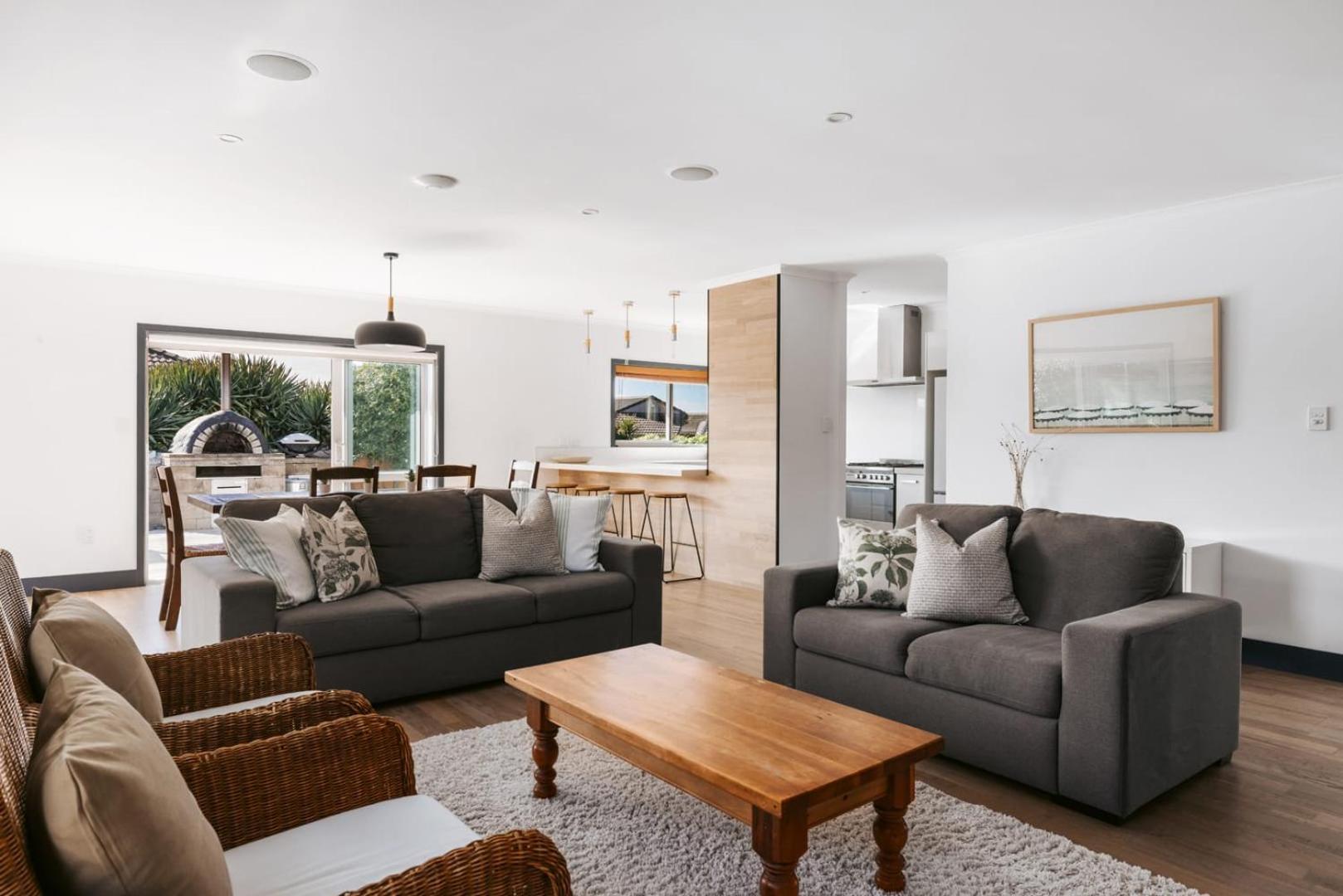 Seaside Beach Retreat - Outdoor Living Villa Маунт Маунгануи Екстериор снимка